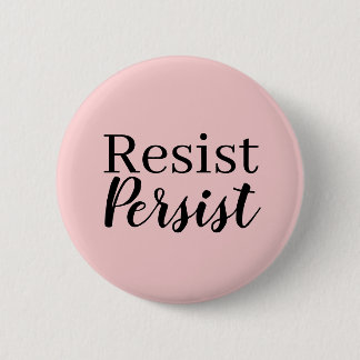 Chapa Redonda De 5 Cm Elegante modernista resiste la cita Inspiradora