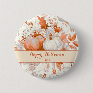 Chapa Redonda De 5 Cm Elegante otoño chinoisería Halloween