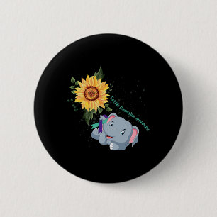Chapa Redonda De 5 Cm Elephant Faith Hope Luchar contra el amor Prevenci