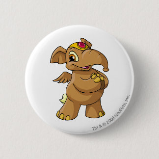 Chapa Redonda De 5 Cm Elephante Brown