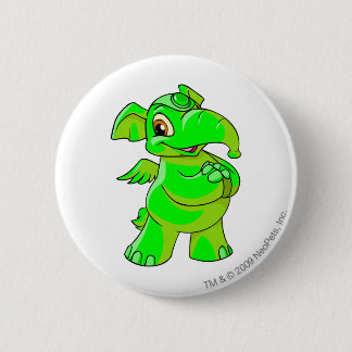 Chapa Redonda De 5 Cm Elephante Glowing.Pn