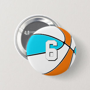 Chapa Redonda De 5 Cm elige CUALQUIER color de equipo con número de cami