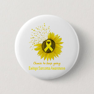 Chapa Redonda De 5 Cm Elige Mantener La Conciencia De Ewings Sarcoma