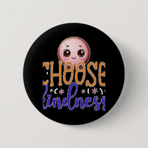 Chapa Redonda De 5 Cm Elija Amabilidad Cute Kawaii Motivation Design St