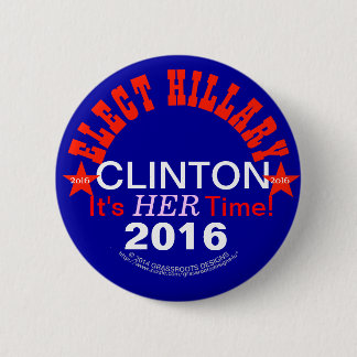 Chapa Redonda De 5 Cm Elija los botones 2016 de Hillary Clinton Pinback