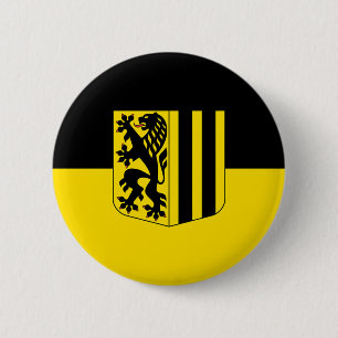 Chapa Redonda De 5 Cm emblema de Dresde bandera de Alemania símbolo escu