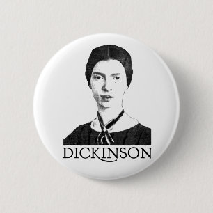 Chapa Redonda De 5 Cm Emily Dickinson