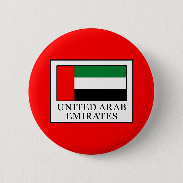 Chapa Redonda De 5 Cm Emiratos Árabes Unidos (Anverso)