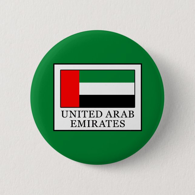 Chapa Redonda De 5 Cm Emiratos Árabes Unidos (Anverso)