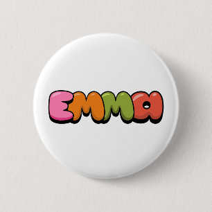 Chapa Redonda De 5 Cm Emma