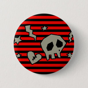 Chapa Redonda De 5 Cm Emo-licious