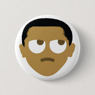 Chapa Redonda De 5 Cm Emoji POTUS de Obama