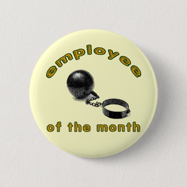 Chapa Redonda De 5 Cm employee of the month (Anverso)