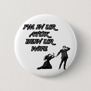 Chapa Redonda De 5 Cm En attik del ur, esposa del ur del bein