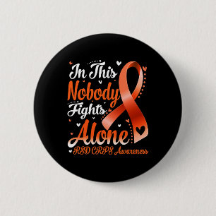 Chapa Redonda De 5 Cm En Esta Familia Nadie Lucha Solo Contra Rsd Crps