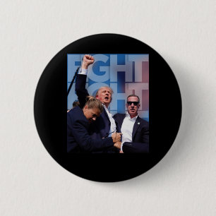 Chapa Redonda De 5 Cm En la lucha de Trump por Estados Unidos Trump inde