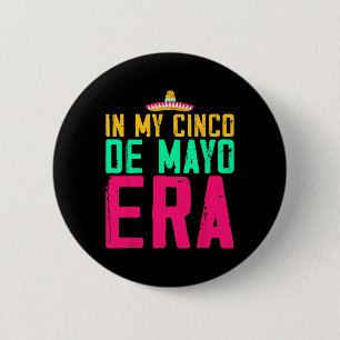 Chapa Redonda De 5 Cm En Mi Era De Nacho Promedio Fiesta Partido Cinco D