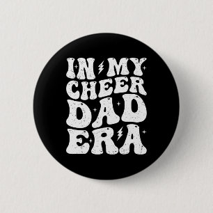 Chapa Redonda De 5 Cm En Mi Era De Papá De Porristas Porrista Papá