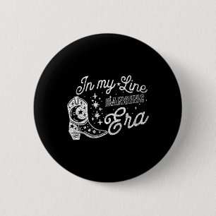 Chapa Redonda De 5 Cm En mi línea bailando era la tetería de baile de la
