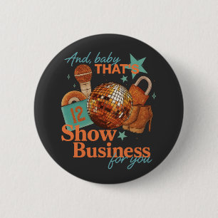 Chapa Redonda De 5 Cm En mi programa de la era de los Chicas, mujeres Ch