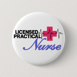 Chapa Redonda De 5 Cm Enfermera autorizada