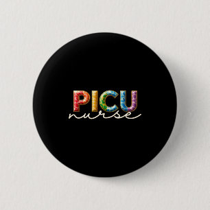 Chapa Redonda De 5 Cm enfermera picu enfermería pediátrica patrón de imp