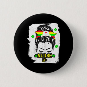 Chapa Redonda De 5 Cm Enfermera Vida Junetdecilla Historia Negra Rn Lpn