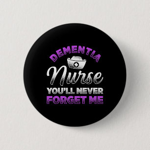 Chapa Redonda De 5 Cm Enfermero Nunca Me Olvidarás Alzheimerheimer