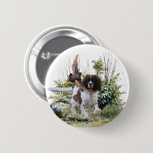 Chapa Redonda De 5 Cm English Springer Spaniel
