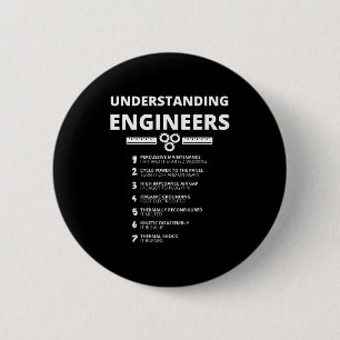 Chapa Redonda De 5 Cm Entendiendo a los ingenieros - Ingeniero sarcástic