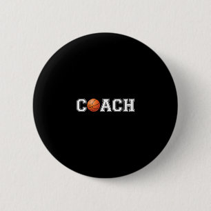Chapa Redonda De 5 Cm Entrenador principal del personal de coaching depo