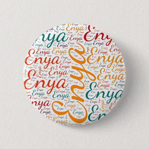 Chapa Redonda De 5 Cm Enya