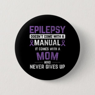 Chapa Redonda De 5 Cm Epilepsia Mamá Epilepsia Epilepsia Epilepsia Epile