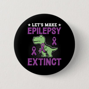 Chapa Redonda De 5 Cm Epilepsia Trastorno Concienciación Que Permita Ext