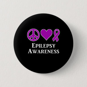 Chapa Redonda De 5 Cm Epilepsy Awareness Support Awareness Tee