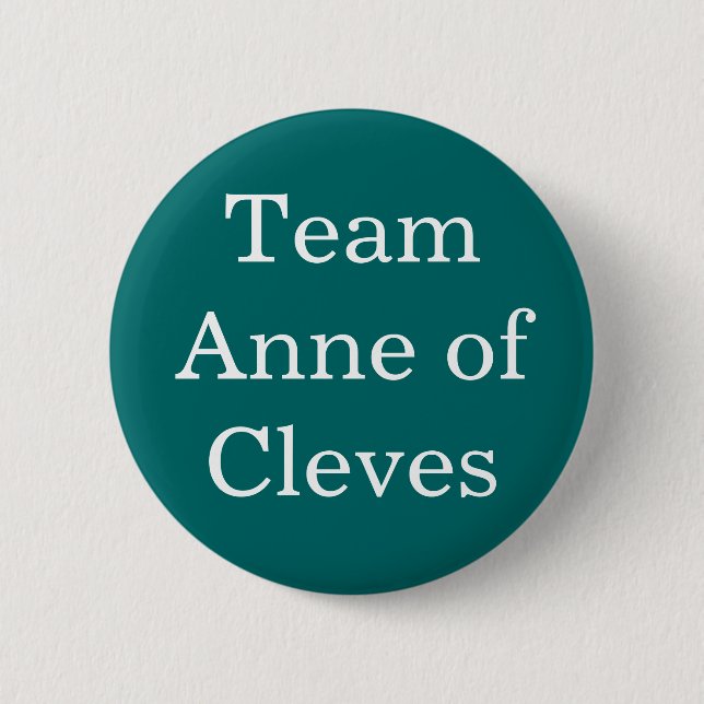 Chapa Redonda De 5 Cm Equipo Anne de Cleves (Anverso)