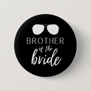 Chapa Redonda De 5 Cm Equipo De Boda De Guay Para Hermano De La Novia Pe