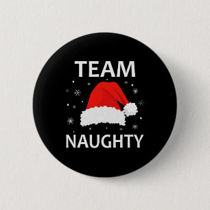 Chapa Redonda De 5 Cm Equipo De Equipo De Navidades De Pareja De Pareja