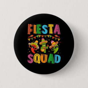 Chapa Redonda De 5 Cm Equipo de Fiesta Cinco De Mayo Para Hombres Mujere