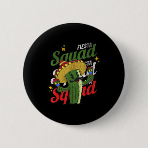 Chapa Redonda De 5 Cm Equipo de fiesta fiesta mexicana cactus cinco de m