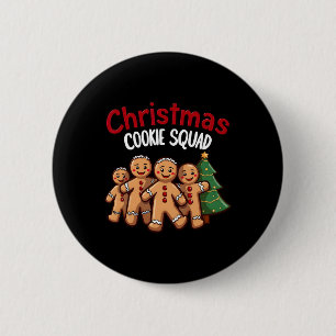 Chapa Redonda De 5 Cm Equipo de Galletas de Navidad Festivo Pan de Jengi