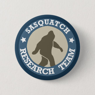 Chapa Redonda De 5 Cm Equipo de investigación de Sasquatch