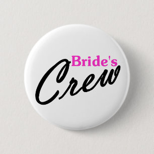 Chapa Redonda De 5 Cm Equipo de las novias