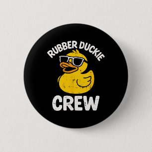 Chapa Redonda De 5 Cm Equipo de patito de goma divertido pato amarillo g