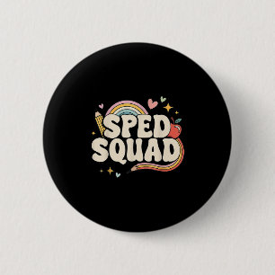 Chapa Redonda De 5 Cm Equipo Escuadrón Escuadrón Escuadrón Escuadrón Esc