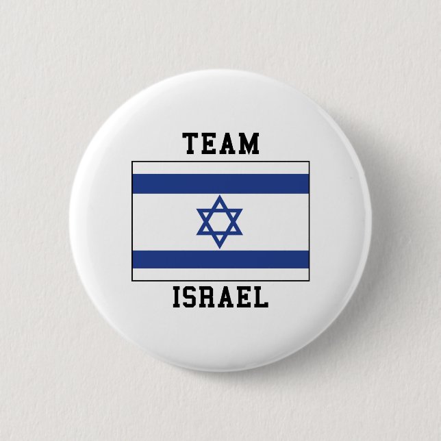 Chapa Redonda De 5 Cm Equipo Israel (Anverso)
