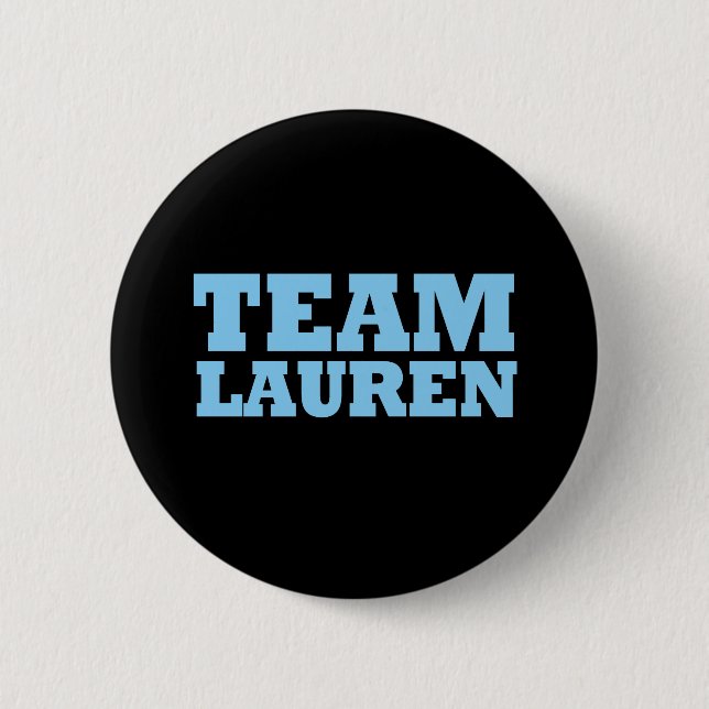 Chapa Redonda De 5 Cm Equipo Lauren (Anverso)