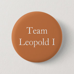 Chapa Redonda De 5 Cm Equipo Leopold I Sacro Emperador Romano