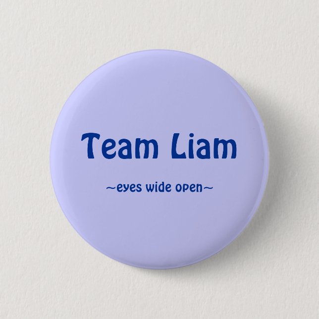 Chapa Redonda De 5 Cm Equipo Liam (Anverso)