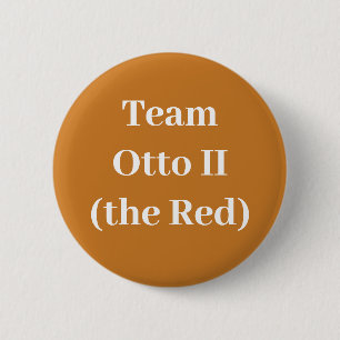 Chapa Redonda De 5 Cm Equipo Otto II (el Rojo)